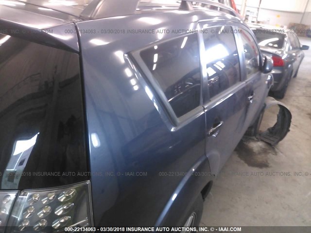 JA4MS31X07Z006311 - 2007 MITSUBISHI OUTLANDER ES/LS 蓝色 照片 4