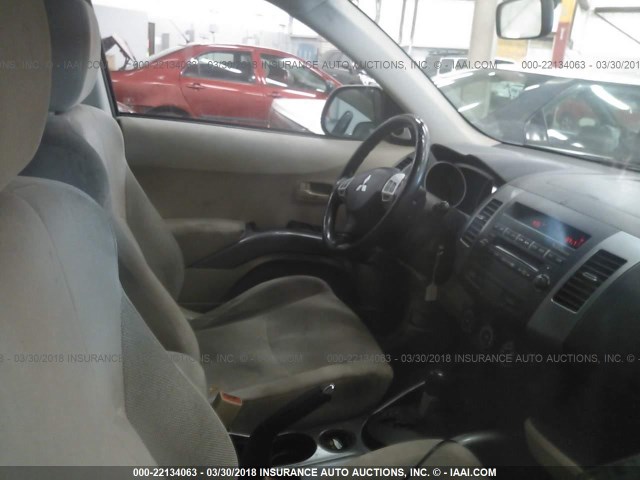 JA4MS31X07Z006311 - 2007 MITSUBISHI OUTLANDER ES/LS 蓝色 照片 5