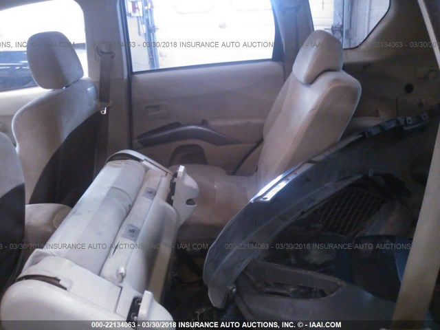 JA4MS31X07Z006311 - 2007 MITSUBISHI OUTLANDER ES/LS 蓝色 照片 8