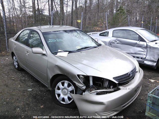 4T1BE32K24U844447 - 2004 TOYOTA CAMRY LE/XLE/SE GOLD photo 6