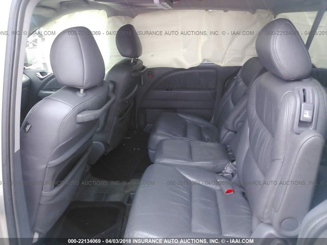 5FNRL38696B443928 - 2006 HONDA ODYSSEY EXL SILVER photo 8