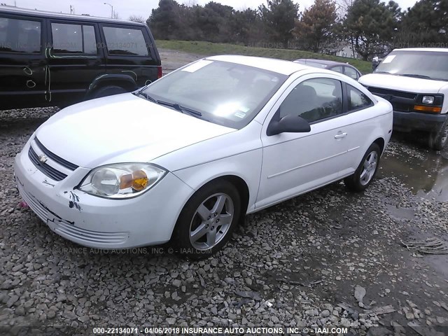 1G1AF1F54A7151775 - 2010 CHEVROLET COBALT 2LT WHITE photo 2