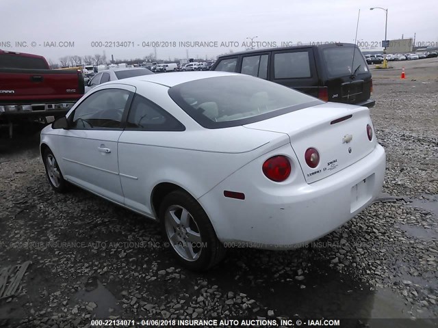 1G1AF1F54A7151775 - 2010 CHEVROLET COBALT 2LT WHITE photo 3