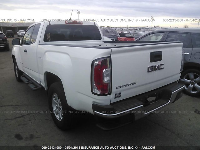 1GTH5BEA2G1316893 - 2016 GMC CANYON WHITE photo 3