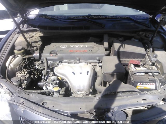 JTNBE46KX73088005 - 2007 TOYOTA CAMRY NEW GENERAT CE/LE/XLE/SE GRAY photo 10