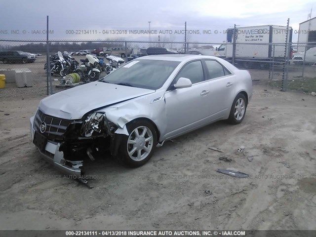 1G6DG577990126340 - 2009 CADILLAC CTS SILVER photo 2