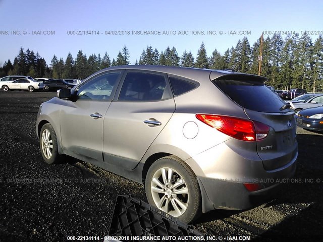 KM8JU3AC6CU357629 - 2012 HYUNDAI TUCSON GLS/LIMITED 灰色 照片 3