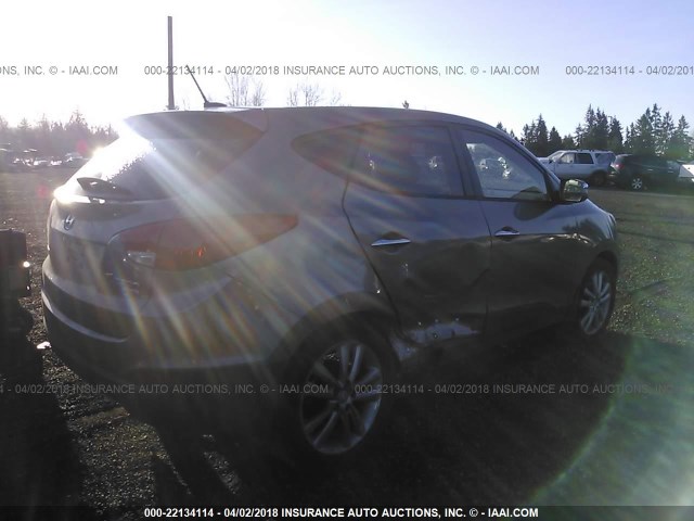 KM8JU3AC6CU357629 - 2012 HYUNDAI TUCSON GLS/LIMITED 灰色 照片 4