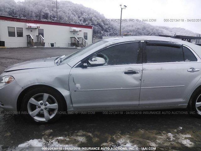 1G1ZC5E03CF338152 - 2012 CHEVROLET MALIBU 1LT SILVER photo 6