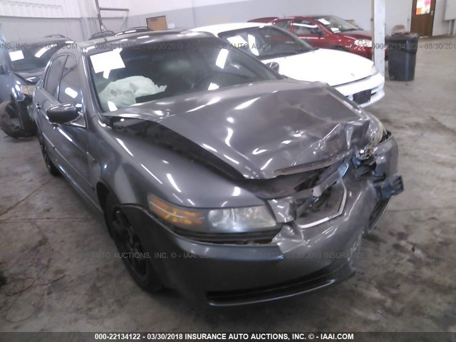 19UUA66274A032990 - 2004 ACURA TL GRAY photo 1