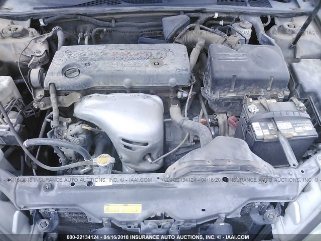 4T1BE32K65U583583 - 2005 TOYOTA CAMRY LE/XLE/SE GRAY photo 10