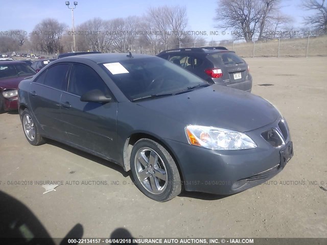 1G2ZH57N984142970 - 2008 PONTIAC G6 GT GRAY photo 1