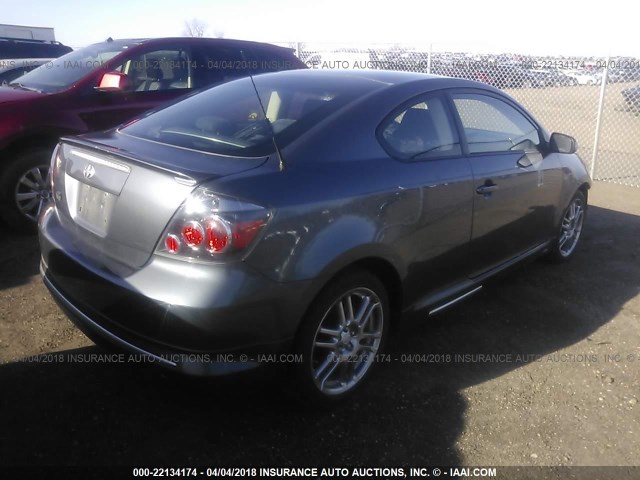 JTKDE167380273189 - 2008 TOYOTA SCION TC 灰色 照片 4