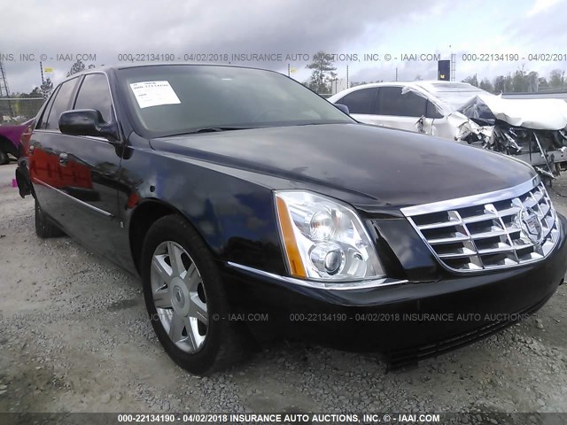 1G6KD57Y78U106071 - 2008 CADILLAC DTS BLACK photo 1