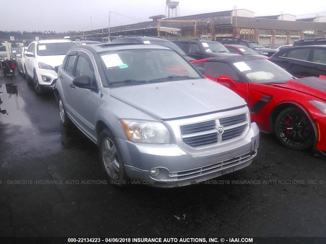 1B3HB48B47D540224 - 2007 DODGE CALIBER SXT SILVER photo 1