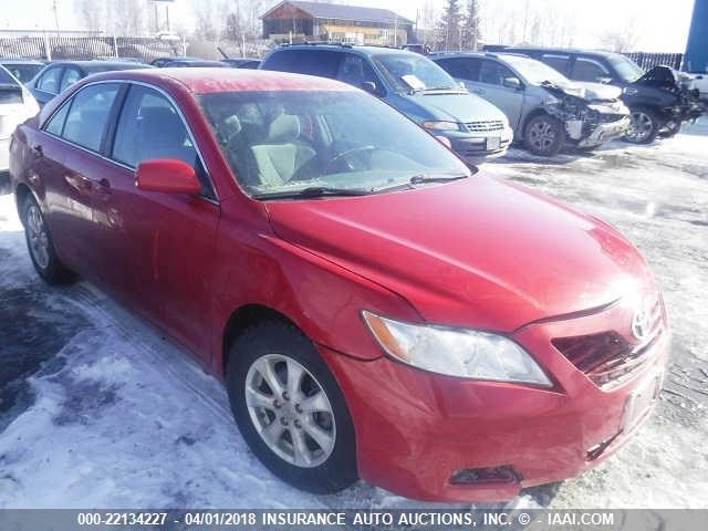 4T1BE46K09U292499 - 2009 TOYOTA CAMRY SE/LE/XLE 红色 照片 1