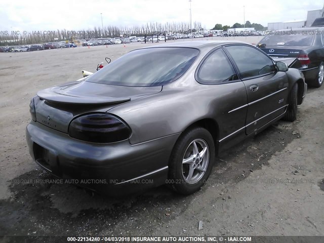 1G2WR121XYF174361 - 2000 PONTIAC GRAND PRIX GTP BROWN photo 4