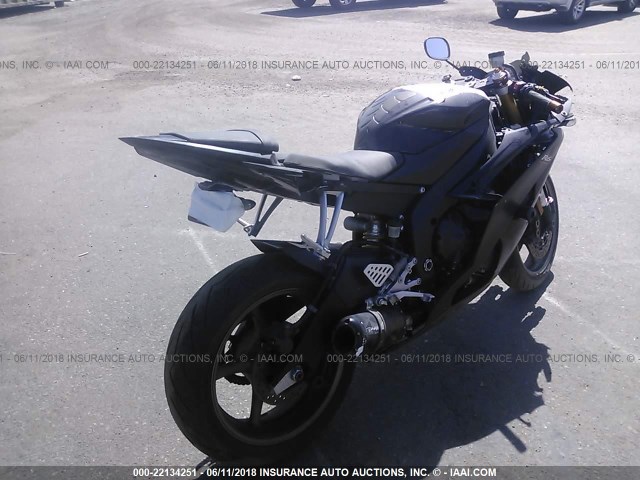 JYARJ16Y78A000778 - 2008 YAMAHA YZFR6 BLACK photo 4