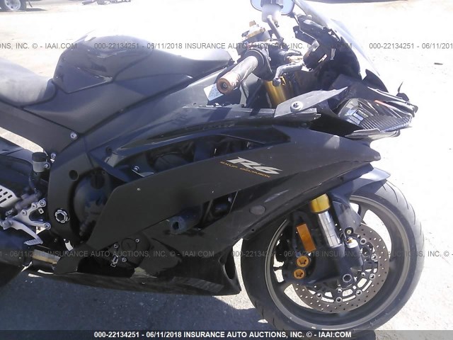 JYARJ16Y78A000778 - 2008 YAMAHA YZFR6 BLACK photo 5