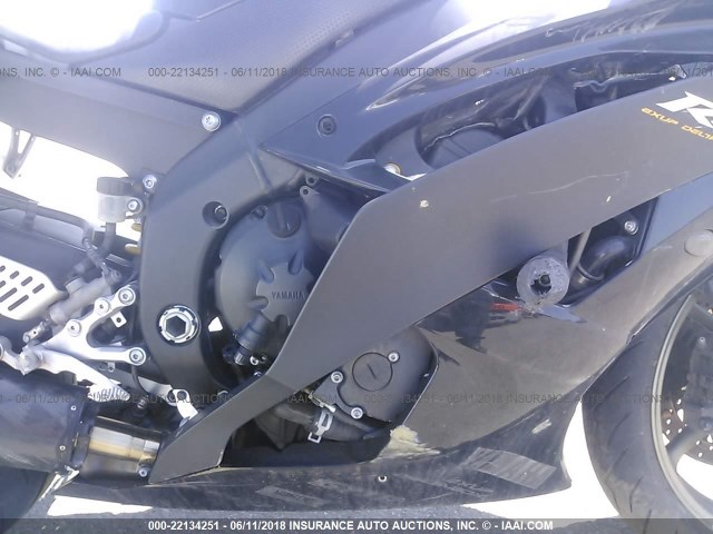 JYARJ16Y78A000778 - 2008 YAMAHA YZFR6 BLACK photo 8