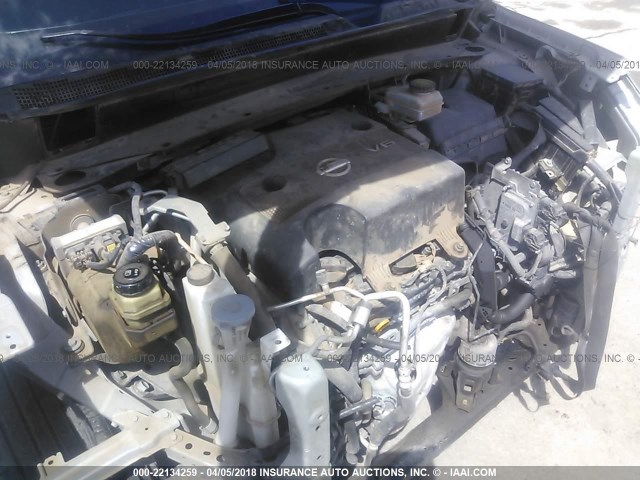 5N1AR2MM6EC668499 - 2014 NISSAN PATHFINDER S/SV/SL/PLATINUM 银色 照片 10