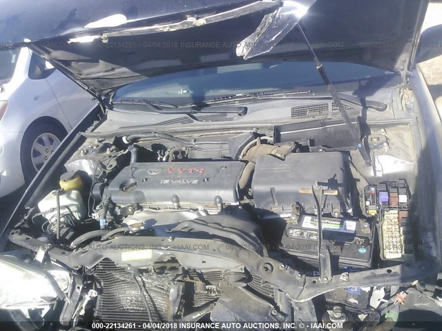 4T1BE32K03U234397 - 2003 TOYOTA CAMRY LE/XLE/SE BLACK photo 10