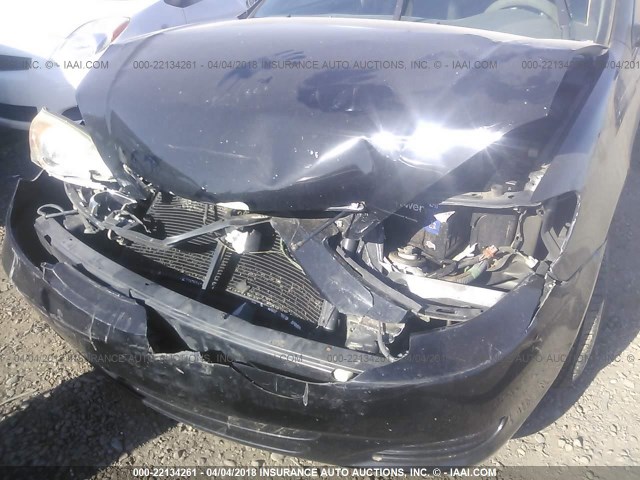 4T1BE32K03U234397 - 2003 TOYOTA CAMRY LE/XLE/SE BLACK photo 6