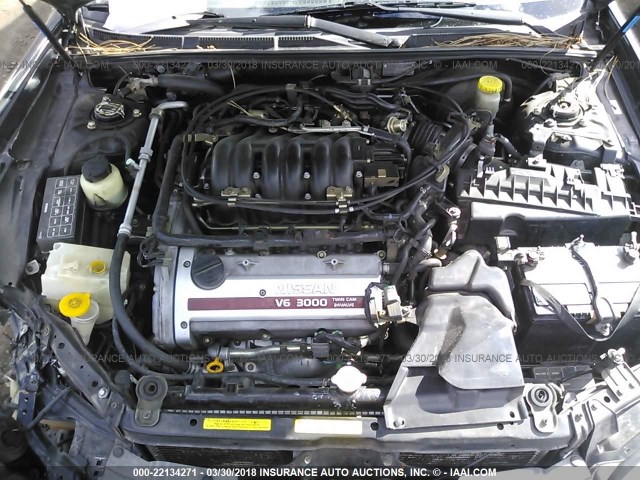 JN1CA31D3YT528402 - 2000 NISSAN MAXIMA GLE/GXE/SE BLACK photo 10