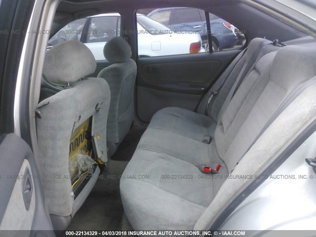 1N4DL01A3YC174015 - 2000 NISSAN ALTIMA XE/GXE/SE/GLE SILVER photo 8