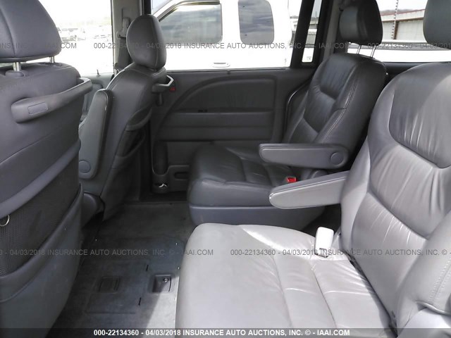 5FNRL38766B089343 - 2006 HONDA ODYSSEY EXL ლურჯი ფოტო 8