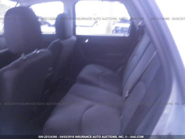 4F2CY9C75AKM08938 - 2010 MAZDA TRIBUTE I SILVER photo 8