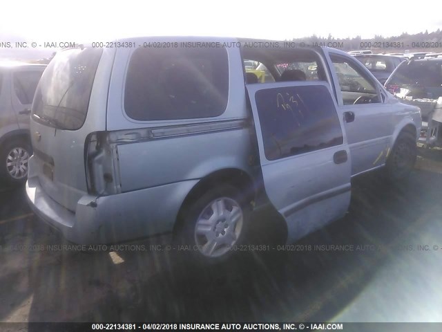 1GNDV23147D137956 - 2007 CHEVROLET UPLANDER LS Light Blue photo 4