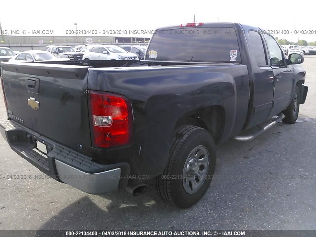 1GCRCREA1BZ249944 - 2011 CHEVROLET SILVERADO C1500  LS BLACK photo 4