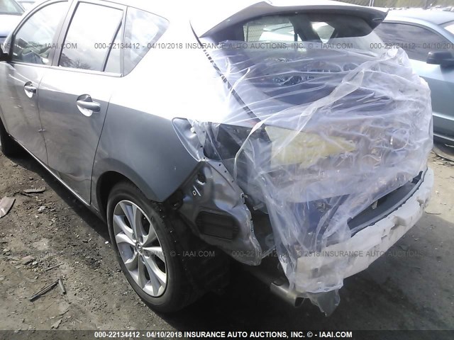 JM1BL1K65B1371868 - 2011 MAZDA 3 S SILVER photo 6