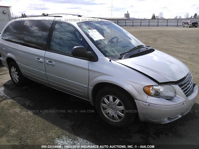2C4GP54L65R240601 - 2005 CHRYSLER TOWN & COUNTRY TOURING SILVER photo 1