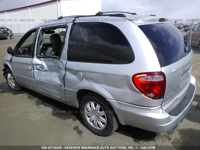 2C4GP54L65R240601 - 2005 CHRYSLER TOWN & COUNTRY TOURING SILVER photo 3