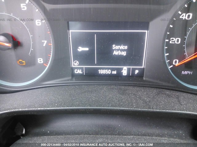 1G1ZB5STXHF171815 - 2017 CHEVROLET MALIBU LS ნაცრისფერი ფოტო 7