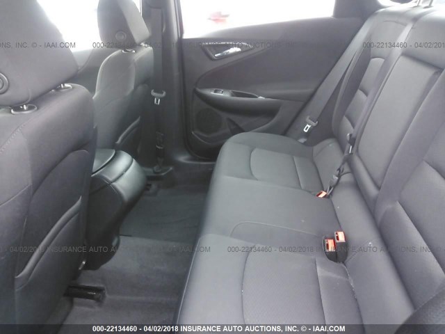 1G1ZB5STXHF171815 - 2017 CHEVROLET MALIBU LS ნაცრისფერი ფოტო 8