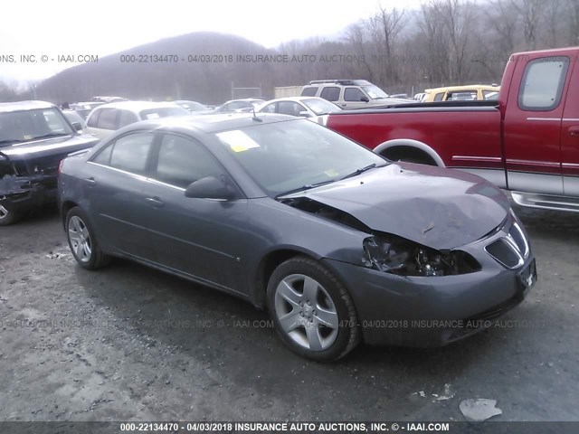 1G2ZG57B484106502 - 2008 PONTIAC G6 SE GRAY photo 1