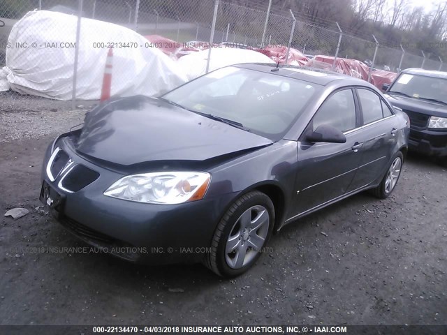 1G2ZG57B484106502 - 2008 PONTIAC G6 SE GRAY photo 2