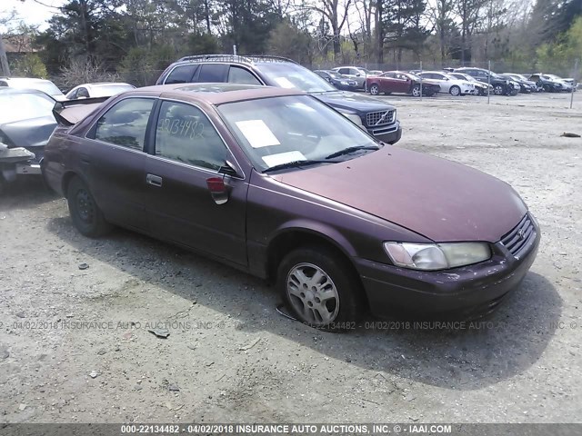 4T1BG28K1WU202834 - 1998 TOYOTA CAMRY CE/LE/XLE MAROON photo 1