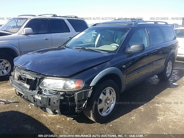 YV1SZ59H631098853 - 2003 VOLVO XC70 Dark Blue photo 2