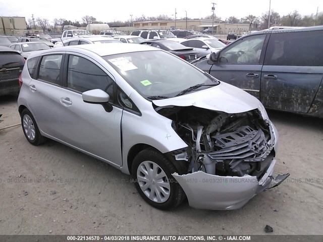 3N1CE2CP9GL375694 - 2016 NISSAN VERSA NOTE S/S PLUS/SV/SL/SR SILVER photo 1