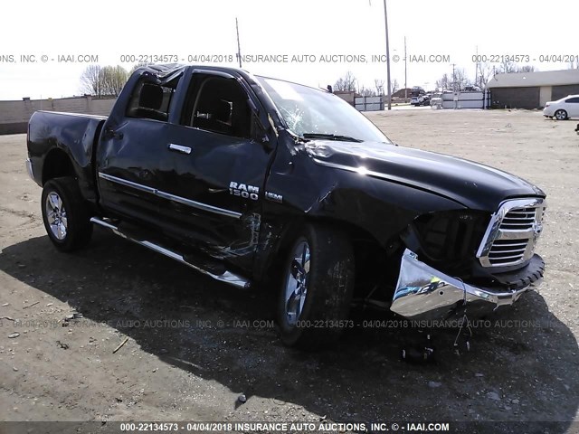 3C6RR7LT2HG602733 - 2017 RAM 1500 SLT BLACK photo 1