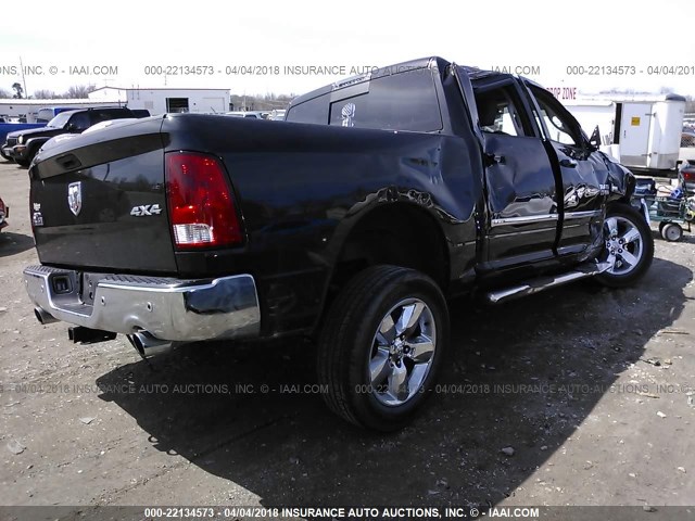 3C6RR7LT2HG602733 - 2017 RAM 1500 SLT BLACK photo 4