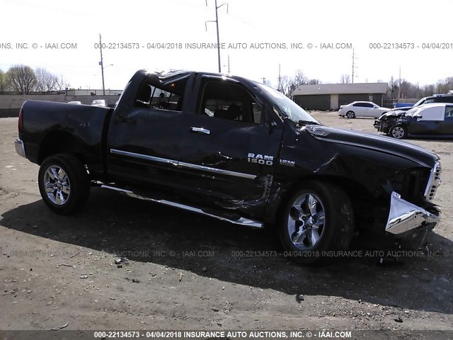 3C6RR7LT2HG602733 - 2017 RAM 1500 SLT BLACK photo 6