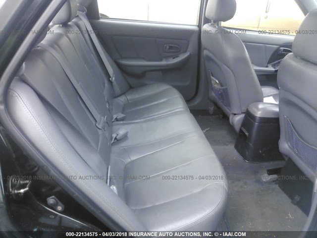 KMHDN56D75U132811 - 2005 HYUNDAI ELANTRA GLS/GT BLACK photo 8