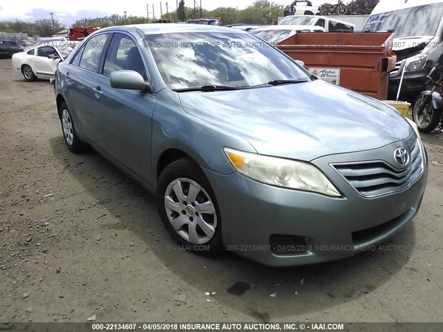 4T1BF3EK0BU679181 - 2011 TOYOTA CAMRY SE/LE/XLE GREEN photo 1