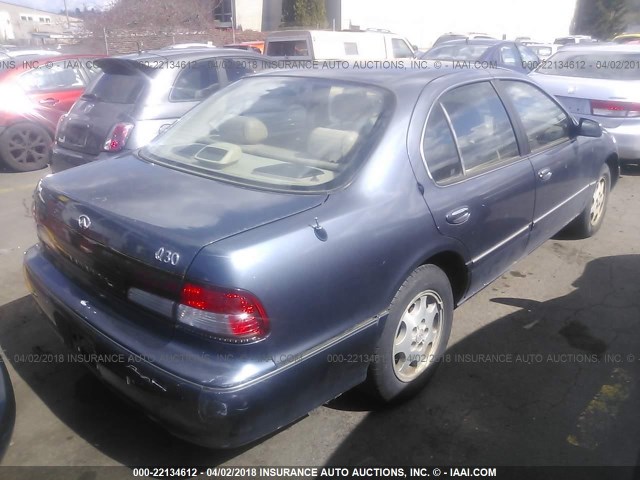 JNKCA21A0WT631009 - 1998 INFINITI I30 Dark Blue photo 4