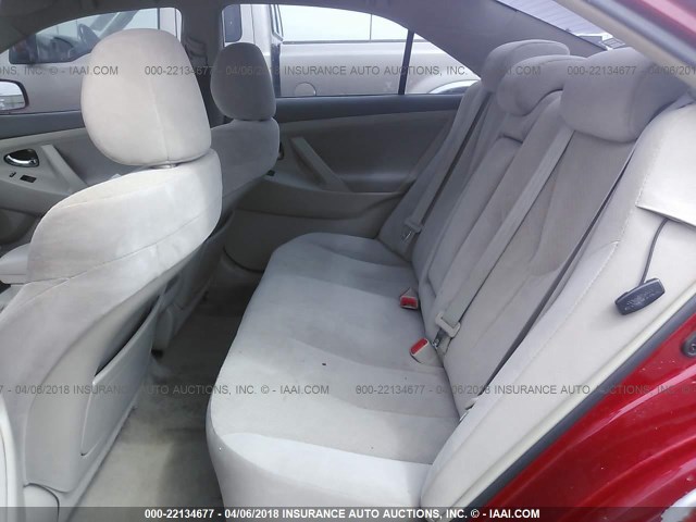 4T1BE46K89U291715 - 2009 TOYOTA CAMRY SE/LE/XLE 栗色 照片 8